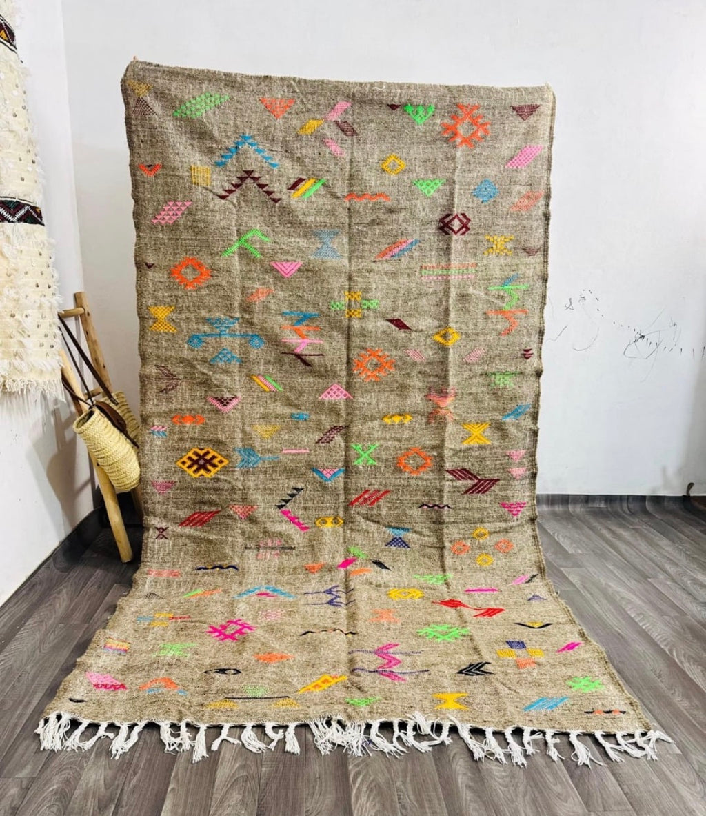 Magnifique Tapis Amazigh Maroc très rare