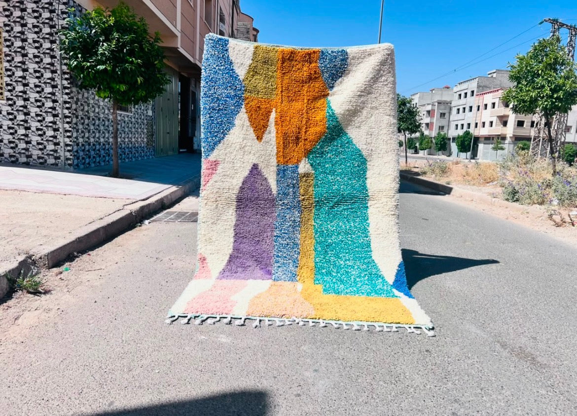 Magnifique Tapis Amazigh Maroc très rare
