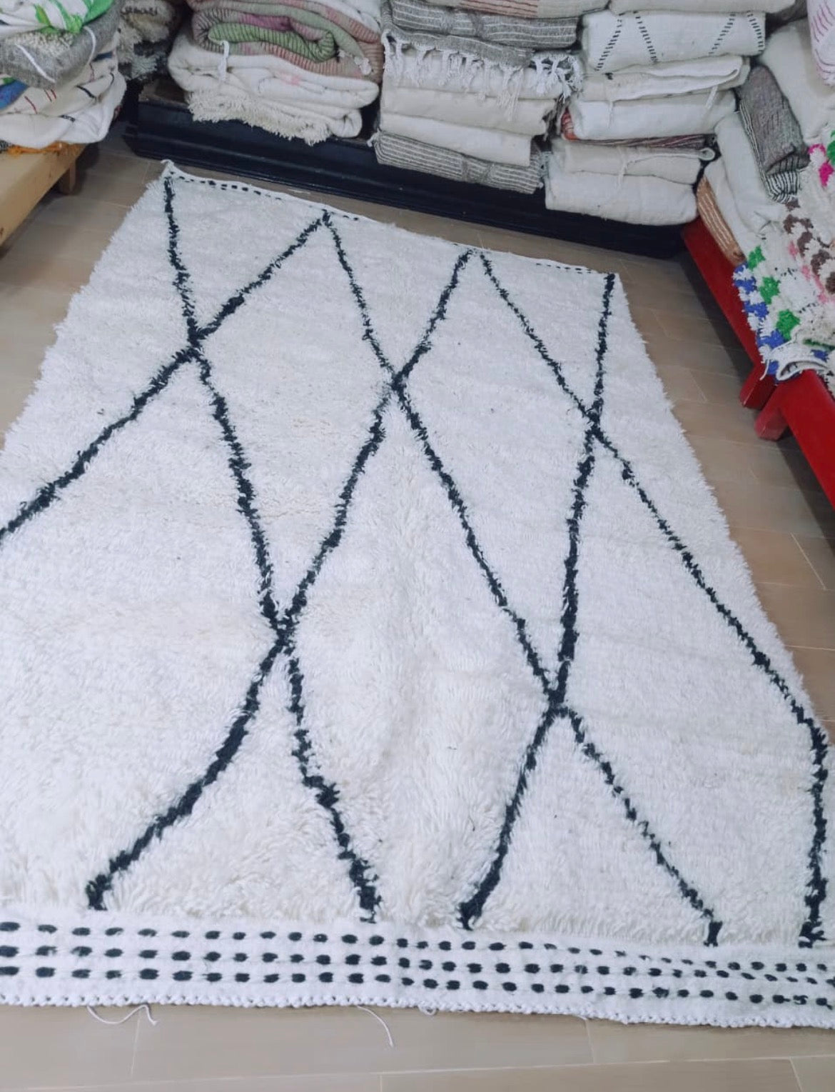 Magnifique Tapis Amazigh Maroc très rare