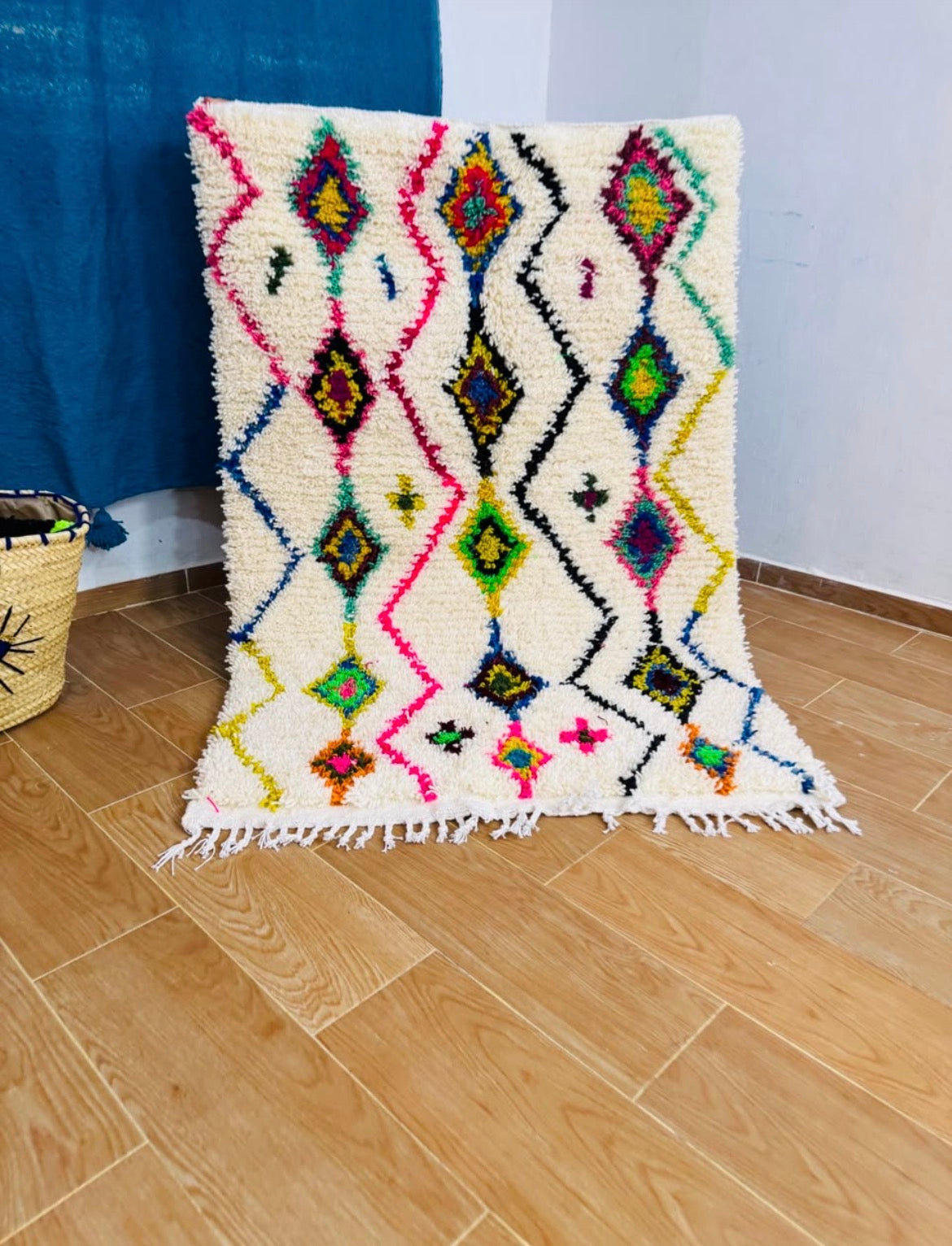 Magnifique Tapis Amazigh Maroc très rare