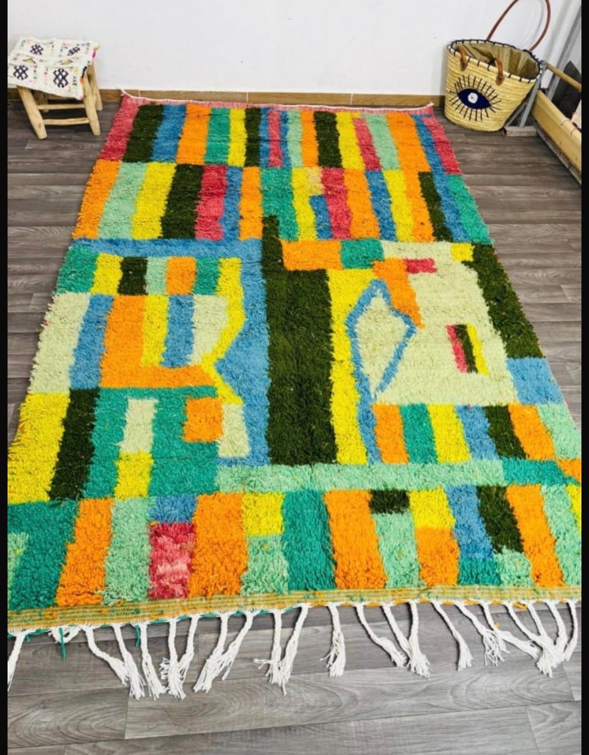 Magnifique Tapis Amazigh Maroc très rare