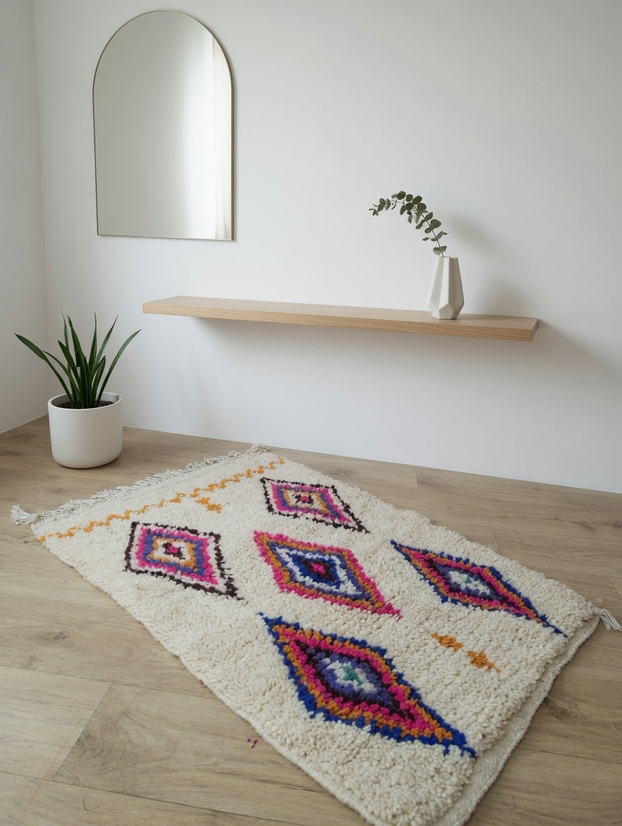 Tapis Les cinq losanges - Région Azilal