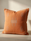 Housse de coussin soie de cactus Le Métier des Sables