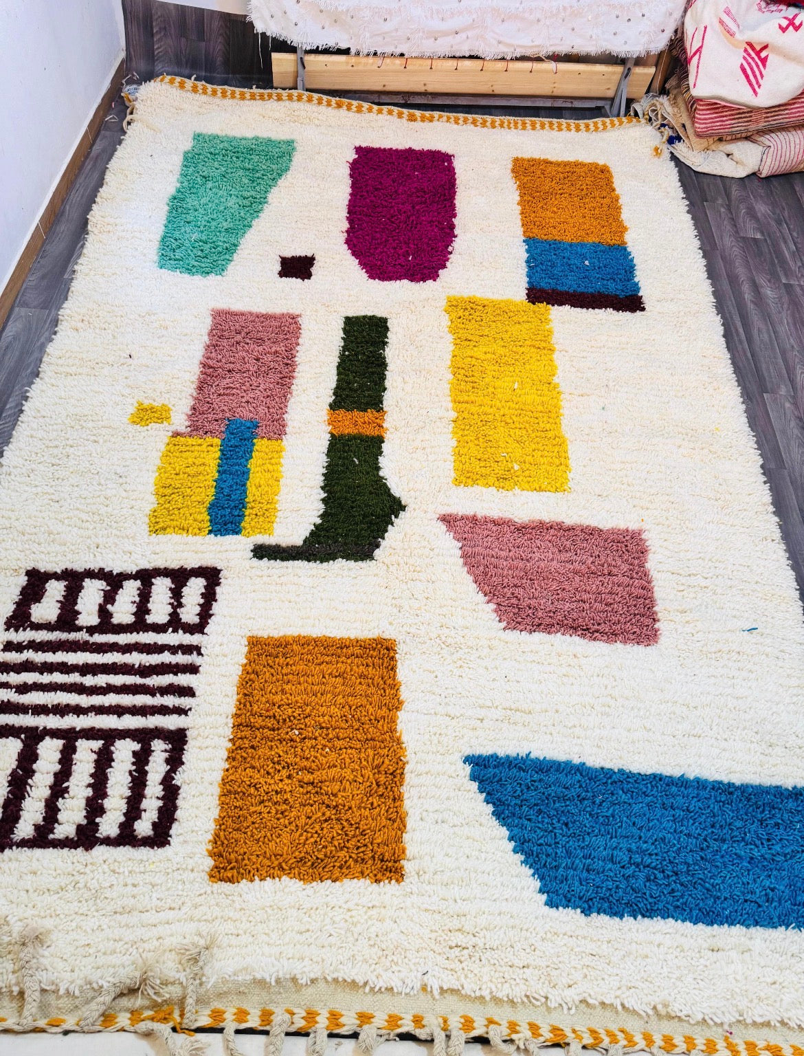 Magnifique Tapis Amazigh Maroc très rare