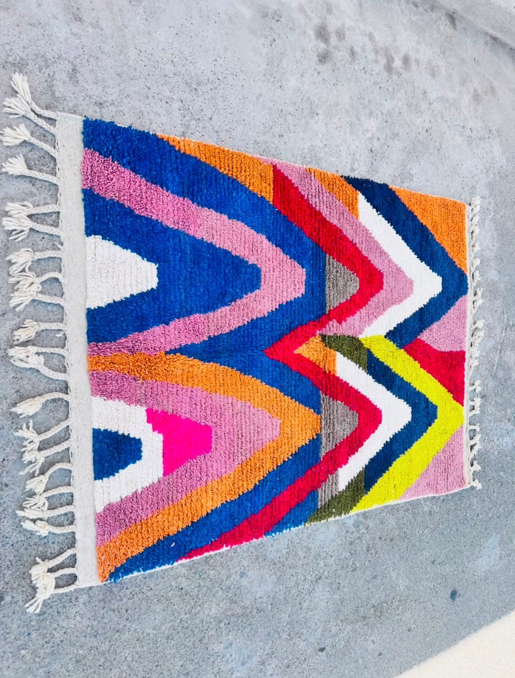 Magnifique Tapis Amazigh Maroc très rare