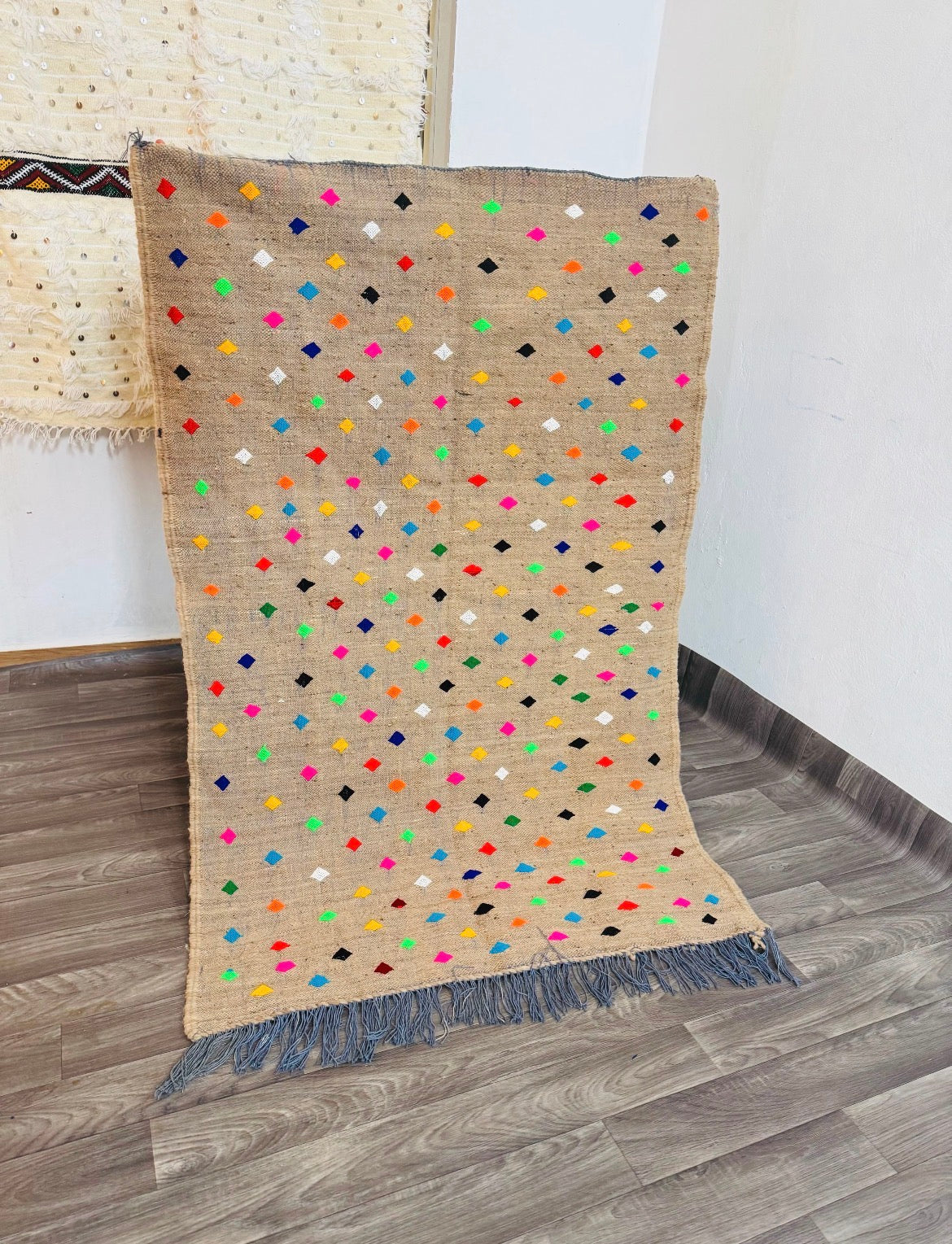Magnifique Tapis Amazigh Maroc très rare
