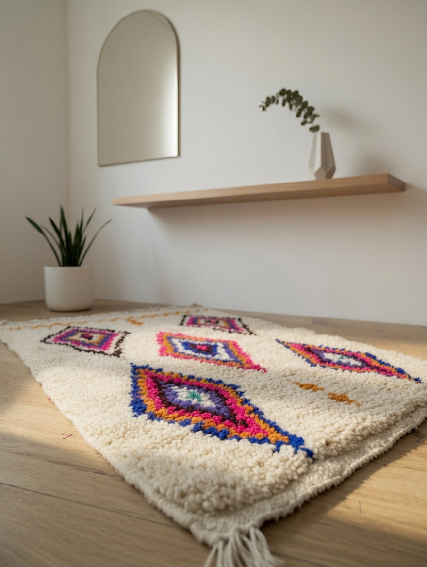 Tapis Les cinq losanges - Région Azilal
