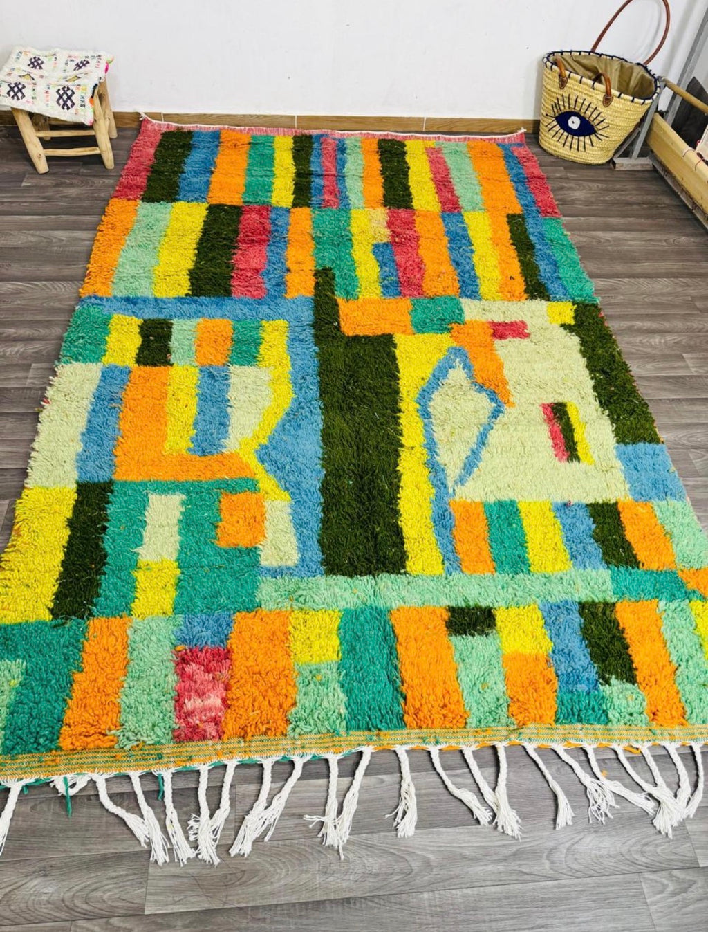Magnifique Tapis Amazigh Maroc très rare