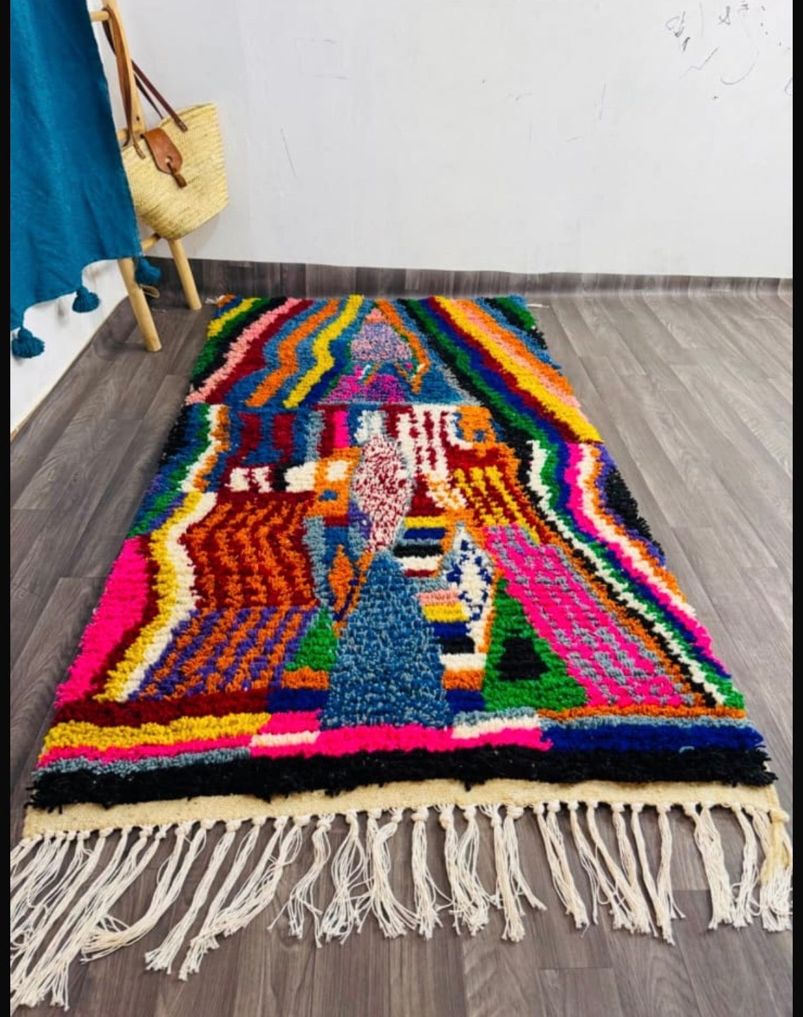 Magnifique Tapis Amazigh Maroc très rare