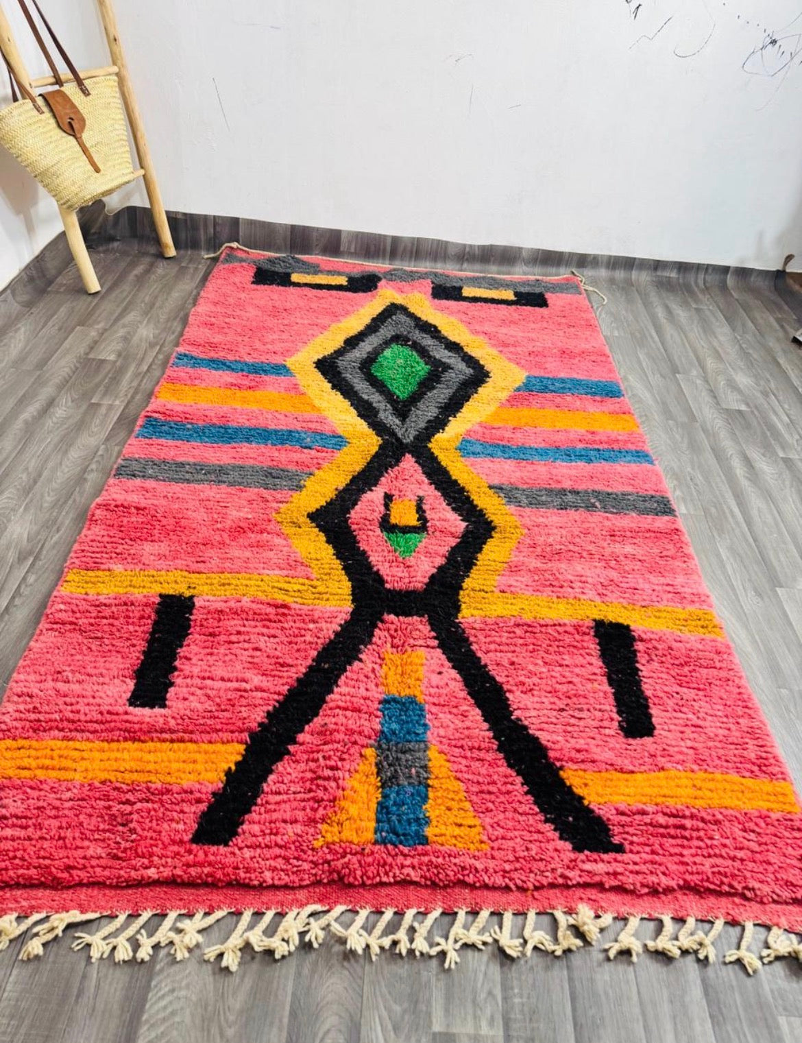 Magnifique Tapis Amazigh Maroc très rare