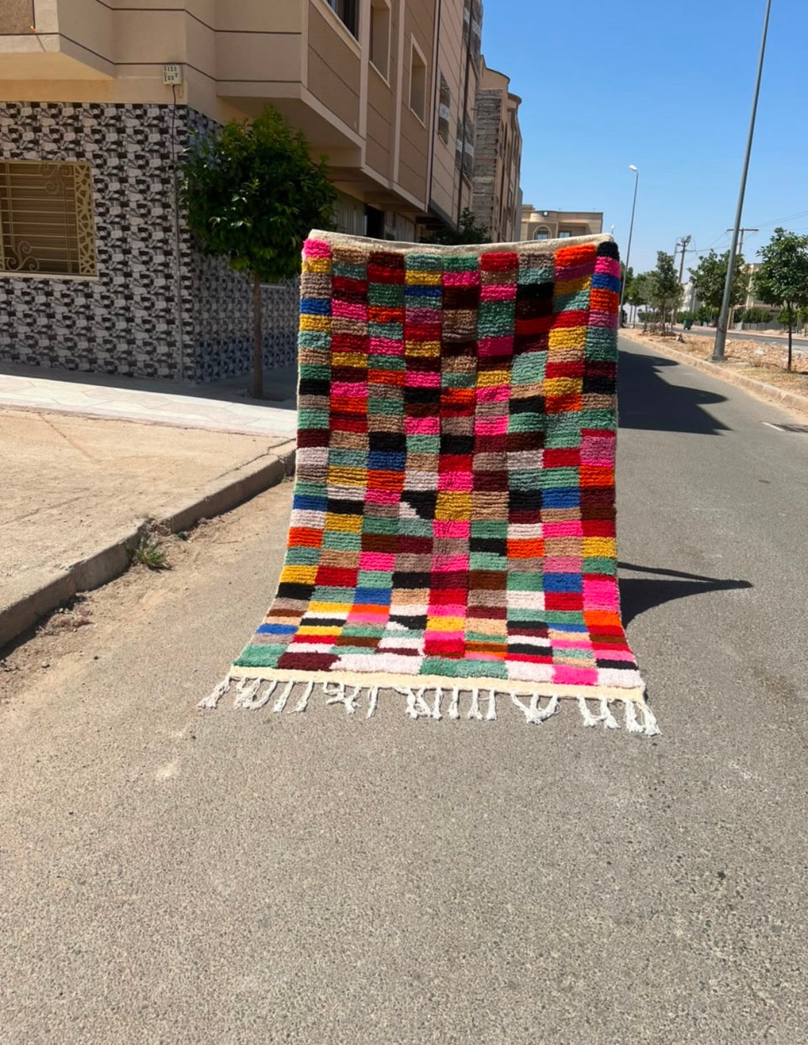 Magnifique Tapis Amazigh Maroc très rare