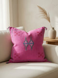 Housse de coussin sabra soie de cactus Maroc